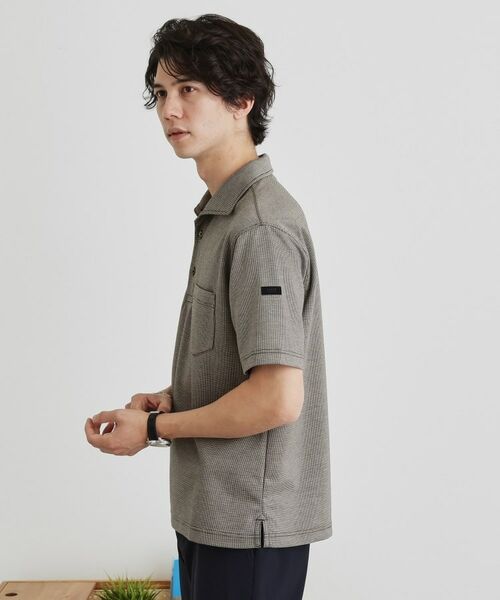 TAKEO KIKUCHI / タケオキクチ ポロシャツ | 千鳥柄ポロシャツ | 詳細20