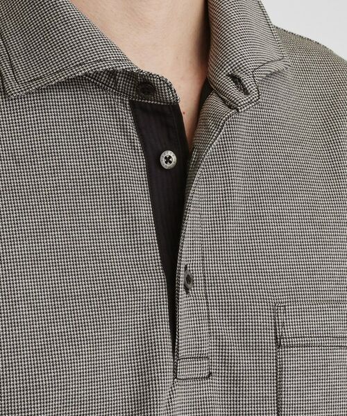 TAKEO KIKUCHI / タケオキクチ ポロシャツ | 千鳥柄ポロシャツ | 詳細6