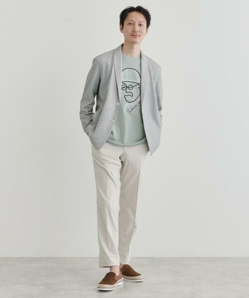 TAKEO KIKUCHI / タケオキクチ パンツ | サイドゴアウエスト ストレートパンツ | 詳細18