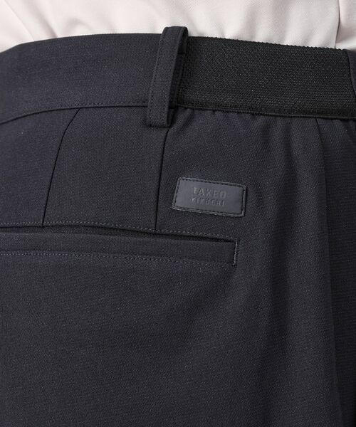 TAKEO KIKUCHI / タケオキクチ パンツ | サイドゴアウエスト ストレートパンツ | 詳細9