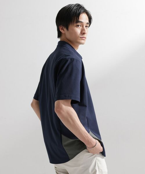 TAKEO KIKUCHI / タケオキクチ シャツ・ブラウス | サイド切り替え 半袖シャツ | 詳細19