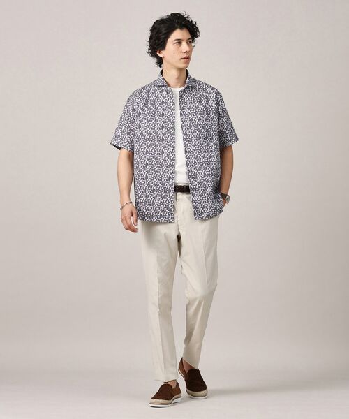 TAKEO KIKUCHI / タケオキクチ シャツ・ブラウス | マイクロパズル柄 半袖シャツ | 詳細11