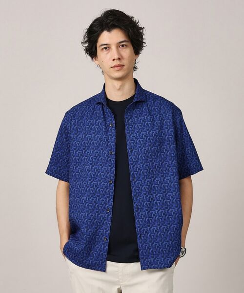 TAKEO KIKUCHI / タケオキクチ シャツ・ブラウス | マイクロパズル柄 半袖シャツ | 詳細17