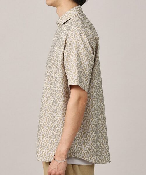 TAKEO KIKUCHI / タケオキクチ シャツ・ブラウス | マイクロパズル柄 半袖シャツ | 詳細3