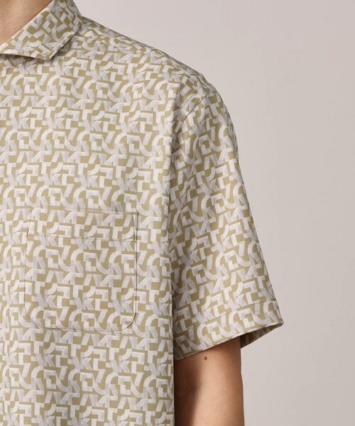 TAKEO KIKUCHI / タケオキクチ シャツ・ブラウス | マイクロパズル柄 半袖シャツ | 詳細6