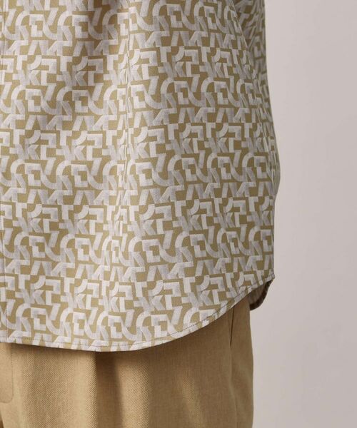 TAKEO KIKUCHI / タケオキクチ シャツ・ブラウス | マイクロパズル柄 半袖シャツ | 詳細8