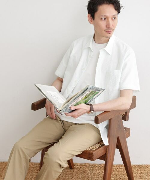 TAKEO KIKUCHI / タケオキクチ シャツ・ブラウス | 【播州織り】ドビーストレッチシャツ | 詳細10