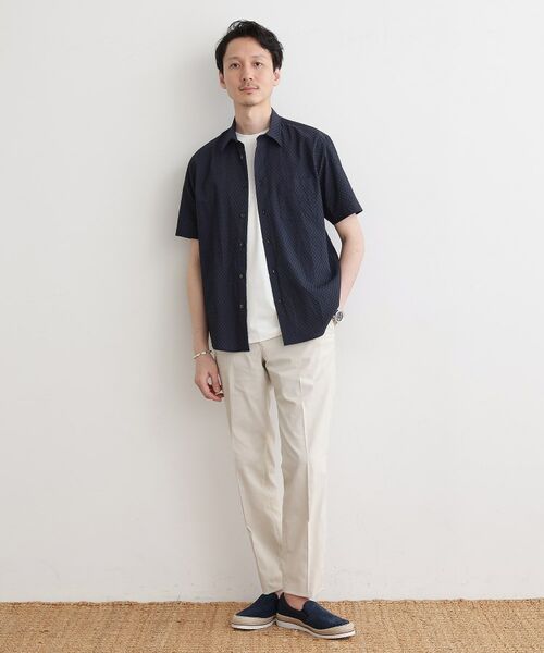 TAKEO KIKUCHI / タケオキクチ シャツ・ブラウス | 【播州織り】ドビーストレッチシャツ | 詳細12