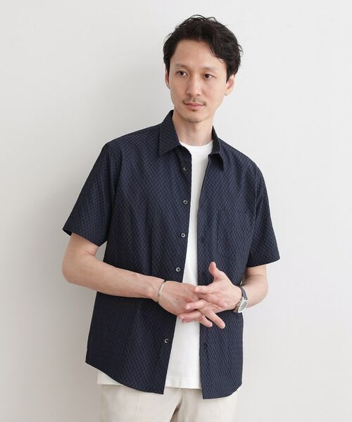 TAKEO KIKUCHI / タケオキクチ シャツ・ブラウス | 【播州織り】ドビーストレッチシャツ | 詳細13