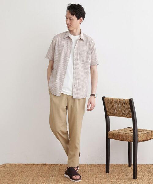 TAKEO KIKUCHI / タケオキクチ シャツ・ブラウス | 【播州織り】ドビーストレッチシャツ | 詳細15