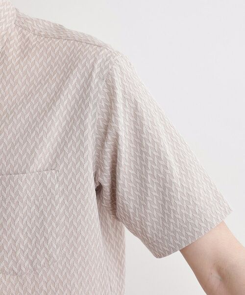 TAKEO KIKUCHI / タケオキクチ シャツ・ブラウス | 【播州織り】ドビーストレッチシャツ | 詳細7
