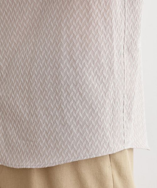 TAKEO KIKUCHI / タケオキクチ シャツ・ブラウス | 【播州織り】ドビーストレッチシャツ | 詳細8