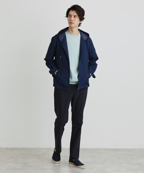 TAKEO KIKUCHI / タケオキクチ パーカー | 【軽羽織】リップル プリント シャツパーカ | 詳細18