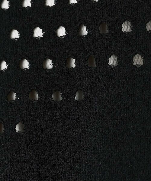 TAKEO KIKUCHI / タケオキクチ ニット・セーター | 透け編みニットべスト | 詳細12
