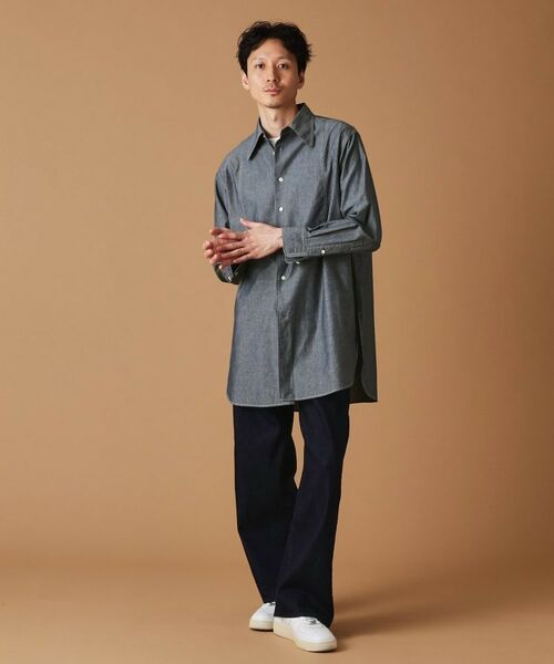 TAKEO KIKUCHI / タケオキクチ Tシャツ | 525DENIMチュニックシャツ | 詳細11
