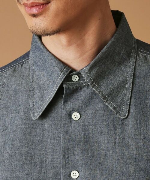 TAKEO KIKUCHI / タケオキクチ Tシャツ | 525DENIMチュニックシャツ | 詳細5