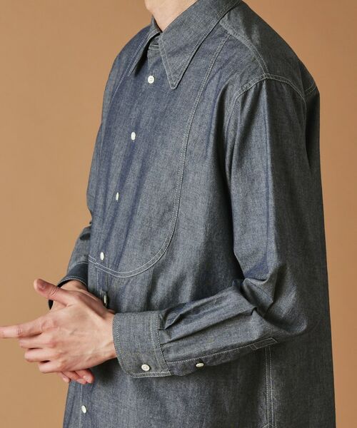 TAKEO KIKUCHI / タケオキクチ Tシャツ | 525DENIMチュニックシャツ | 詳細6