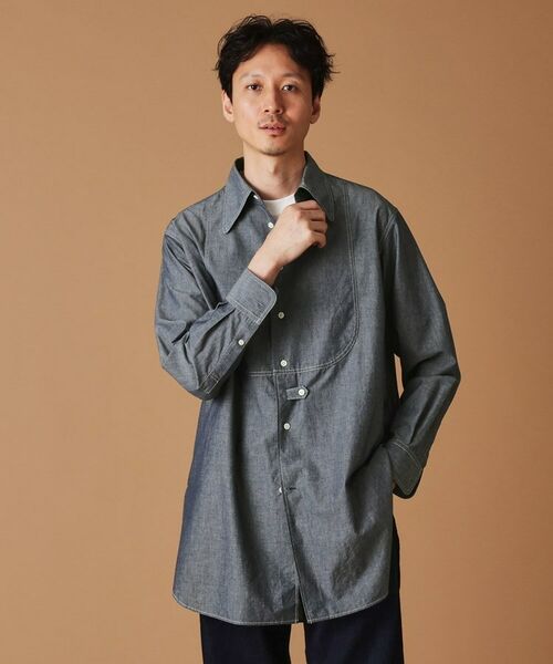 TAKEO KIKUCHI / タケオキクチ Tシャツ | 525DENIMチュニックシャツ | 詳細9