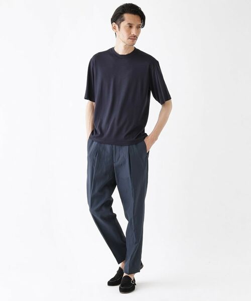 TAKEO KIKUCHI / タケオキクチ Tシャツ | 【THE FLAGSHIP】メリノウール天竺Tシャツ | 詳細12