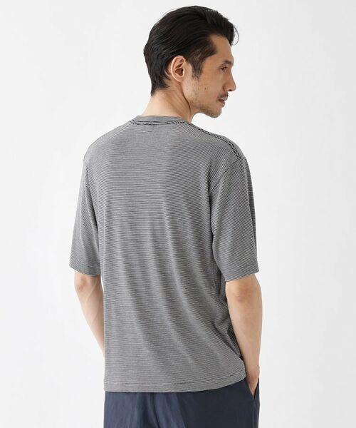 TAKEO KIKUCHI / タケオキクチ Tシャツ | 【THE FLAGSHIP】メリノウール天竺Tシャツ | 詳細14