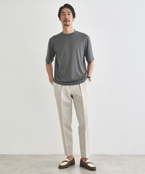 TAKEO KIKUCHI / タケオキクチ Tシャツ | 【THE FLAGSHIP】メリノウール天竺Tシャツ | 詳細18