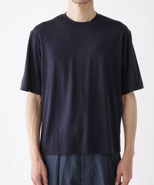 TAKEO KIKUCHI / タケオキクチ Tシャツ | 【THE FLAGSHIP】メリノウール天竺Tシャツ | 詳細2