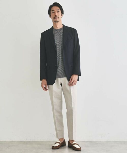 TAKEO KIKUCHI / タケオキクチ Tシャツ | 【THE FLAGSHIP】メリノウール天竺Tシャツ | 詳細21