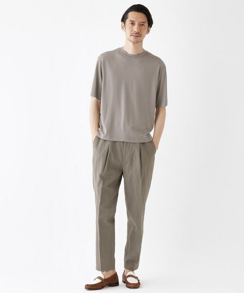 TAKEO KIKUCHI / タケオキクチ Tシャツ | 【THE FLAGSHIP】メリノウール天竺Tシャツ | 詳細9