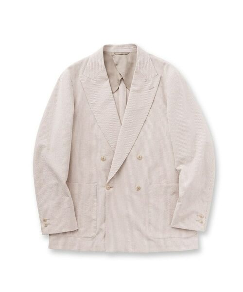 TAKEO KIKUCHI / タケオキクチ テーラードジャケット | 【THE FLAGSHIP】サッカー2wayストレッチ ジャケット | 詳細1