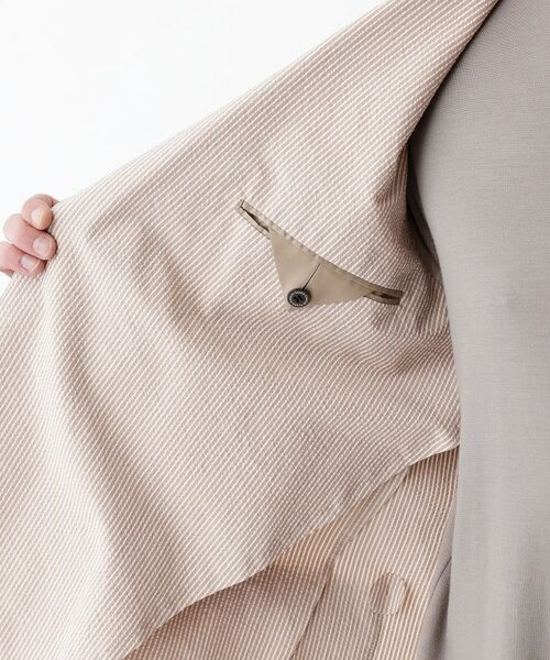 TAKEO KIKUCHI / タケオキクチ テーラードジャケット | 【THE FLAGSHIP】サッカー2wayストレッチ ジャケット | 詳細10