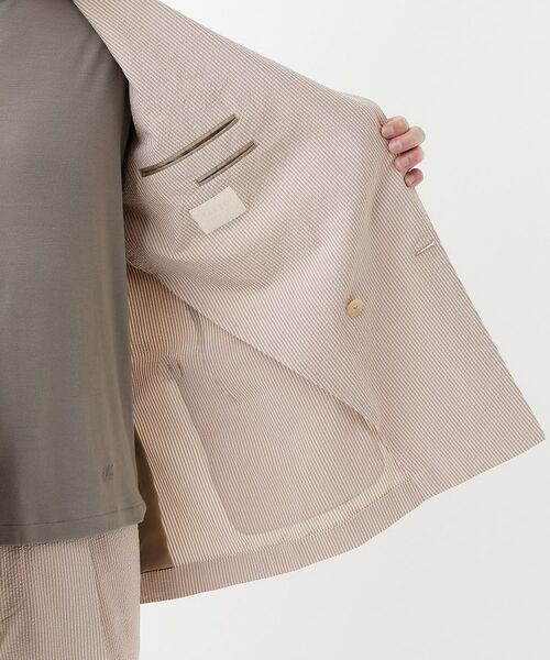 TAKEO KIKUCHI / タケオキクチ テーラードジャケット | 【THE FLAGSHIP】サッカー2wayストレッチ ジャケット | 詳細11