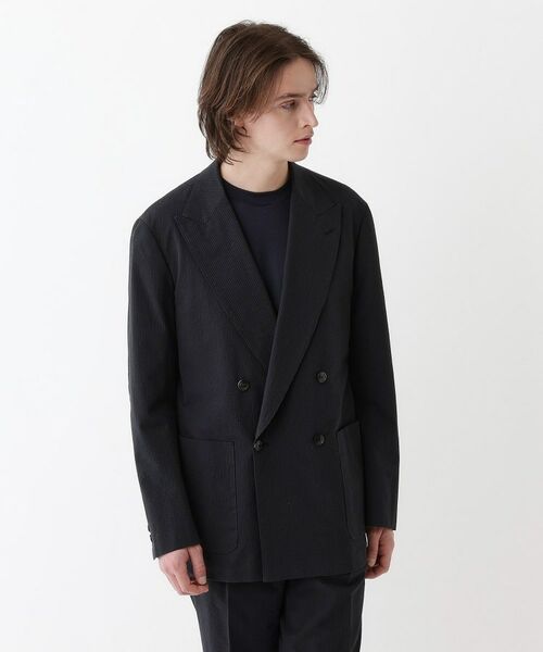 TAKEO KIKUCHI / タケオキクチ テーラードジャケット | 【THE FLAGSHIP】サッカー2wayストレッチ ジャケット | 詳細14