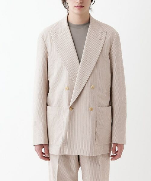TAKEO KIKUCHI / タケオキクチ テーラードジャケット | 【THE FLAGSHIP】サッカー2wayストレッチ ジャケット | 詳細2