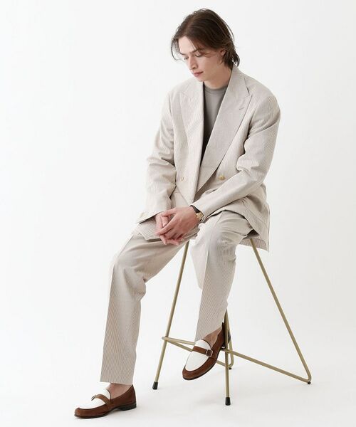 TAKEO KIKUCHI / タケオキクチ テーラードジャケット | 【THE FLAGSHIP】サッカー2wayストレッチ ジャケット | 詳細21
