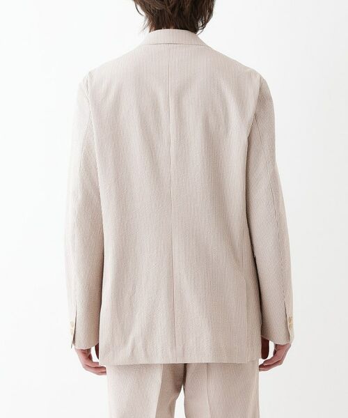 TAKEO KIKUCHI / タケオキクチ テーラードジャケット | 【THE FLAGSHIP】サッカー2wayストレッチ ジャケット | 詳細4