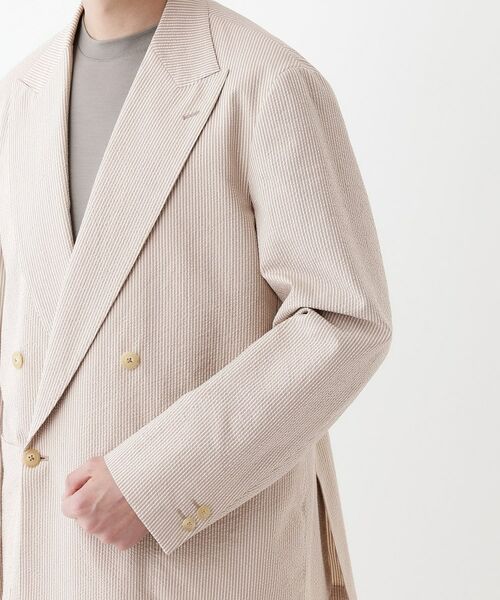 TAKEO KIKUCHI / タケオキクチ テーラードジャケット | 【THE FLAGSHIP】サッカー2wayストレッチ ジャケット | 詳細6