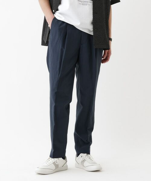 TAKEO KIKUCHI/タケオキクチ 【THE FLAGSHIP】イージースラックス ブルー(093) 04(LL)