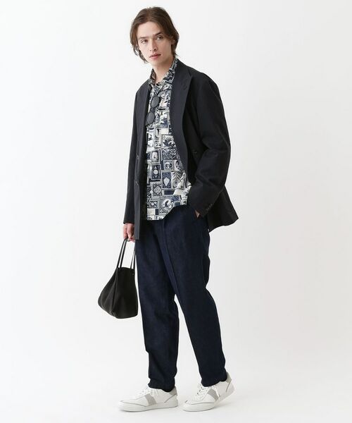 TAKEO KIKUCHI / タケオキクチ シャツ・ブラウス | 【THE FLAGSHIP】アーカイブ切手柄半袖シャツ | 詳細13