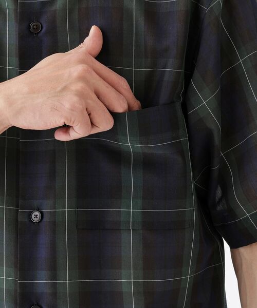 TAKEO KIKUCHI / タケオキクチ シャツ・ブラウス | 【THE FLAGSHIP】シアーチェック シャツ | 詳細6
