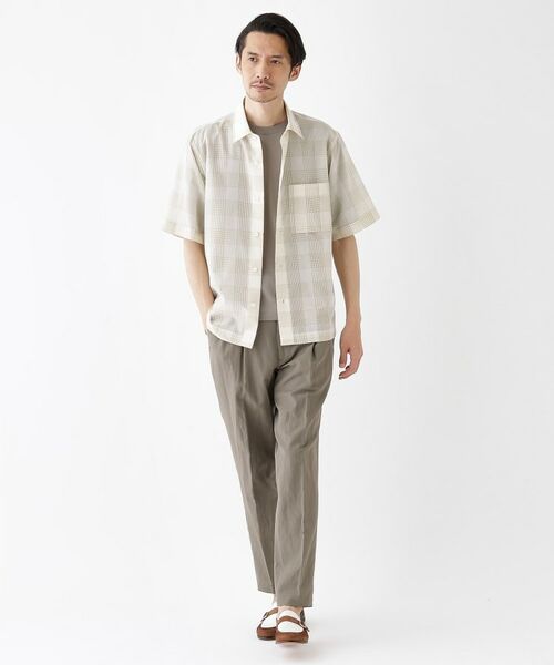 TAKEO KIKUCHI / タケオキクチ シャツ・ブラウス | 【THE FLAGSHIP】シアーチェック シャツ | 詳細8