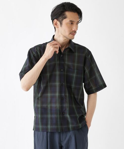 TAKEO KIKUCHI / タケオキクチ シャツ・ブラウス | 【THE FLAGSHIP】シアーチェック シャツ | 詳細9