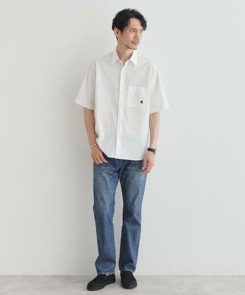 TAKEO KIKUCHI / タケオキクチ シャツ・ブラウス | 【LIMITED】ワンポイント刺繍 半袖シャツ | 詳細13