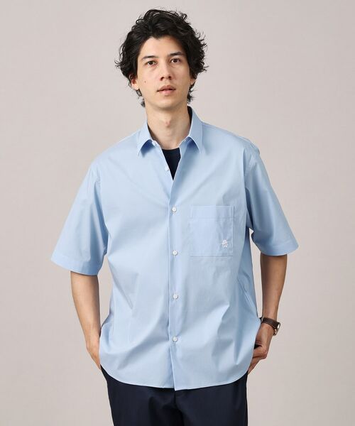 TAKEO KIKUCHI / タケオキクチ シャツ・ブラウス | 【LIMITED】ワンポイント刺繍 半袖シャツ | 詳細16