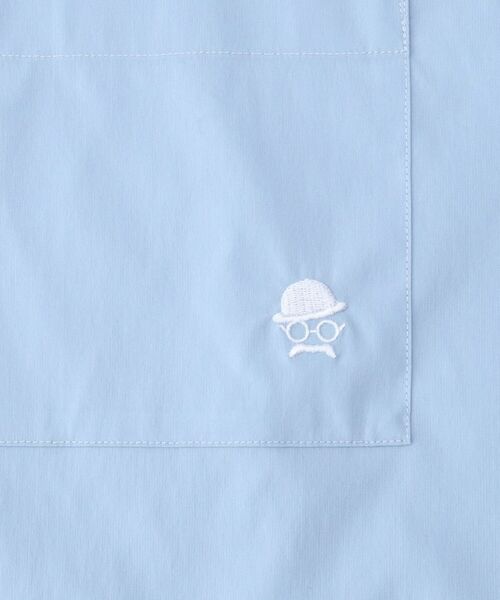 TAKEO KIKUCHI / タケオキクチ シャツ・ブラウス | 【LIMITED】ワンポイント刺繍 半袖シャツ | 詳細18