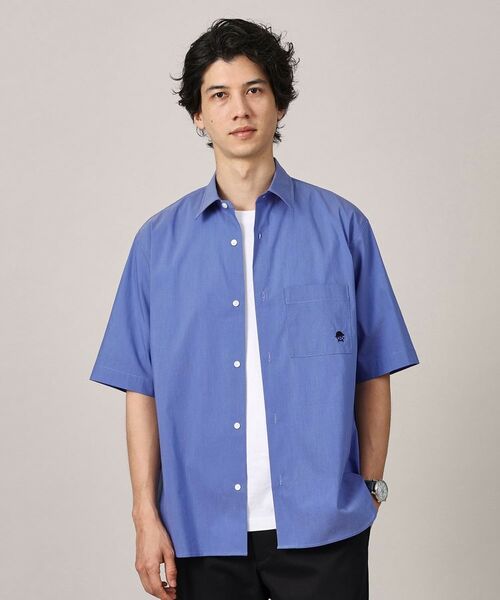 TAKEO KIKUCHI / タケオキクチ シャツ・ブラウス | 【LIMITED】ワンポイント刺繍 半袖シャツ | 詳細19