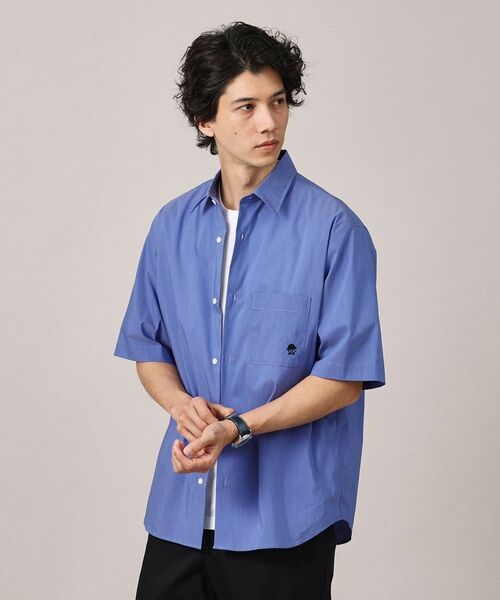 TAKEO KIKUCHI / タケオキクチ シャツ・ブラウス | 【LIMITED】ワンポイント刺繍 半袖シャツ | 詳細20