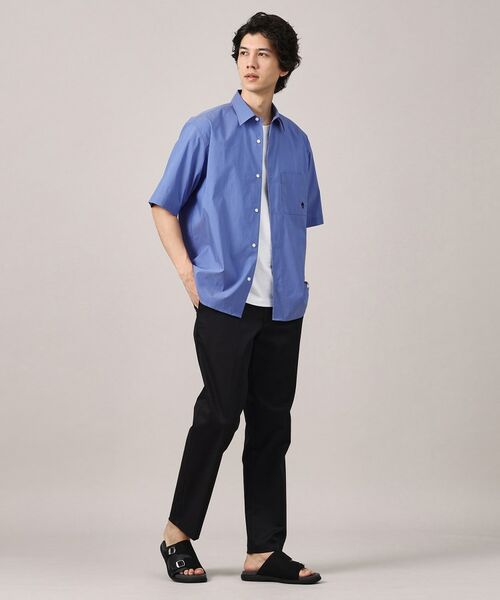 TAKEO KIKUCHI / タケオキクチ シャツ・ブラウス | 【LIMITED】ワンポイント刺繍 半袖シャツ | 詳細21