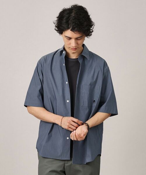 TAKEO KIKUCHI / タケオキクチ シャツ・ブラウス | 【LIMITED】ワンポイント刺繍 半袖シャツ | 詳細24