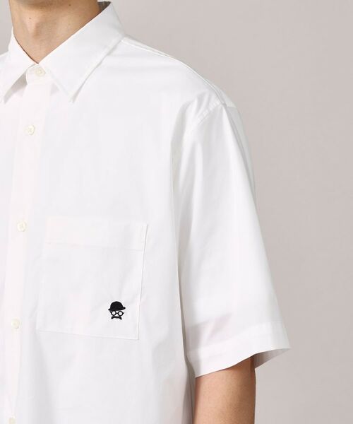 TAKEO KIKUCHI / タケオキクチ シャツ・ブラウス | 【LIMITED】ワンポイント刺繍 半袖シャツ | 詳細6