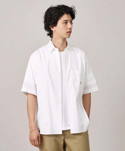 TAKEO KIKUCHI / タケオキクチ シャツ・ブラウス | 【LIMITED】ワンポイント刺繍 半袖シャツ | 詳細9